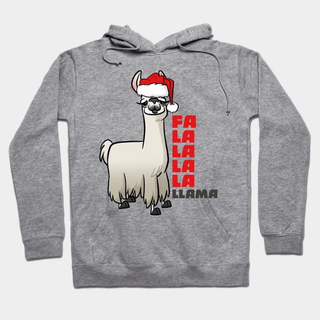 Fa La La Llama Hoodie by binarygod